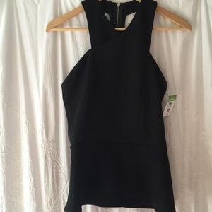 Gorgeous, cross front, racer back evening top